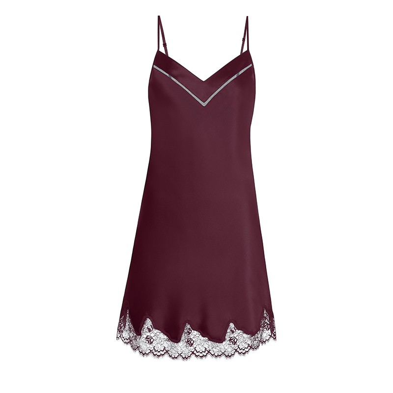 Simone Pérèle Nocturne Nuisette Courte en Soie (Coloris Réduits)