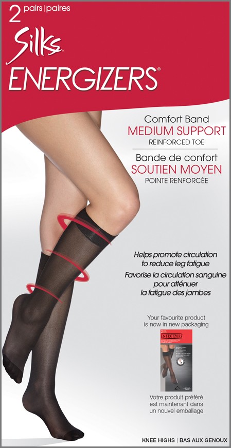 70 denier support knee highs