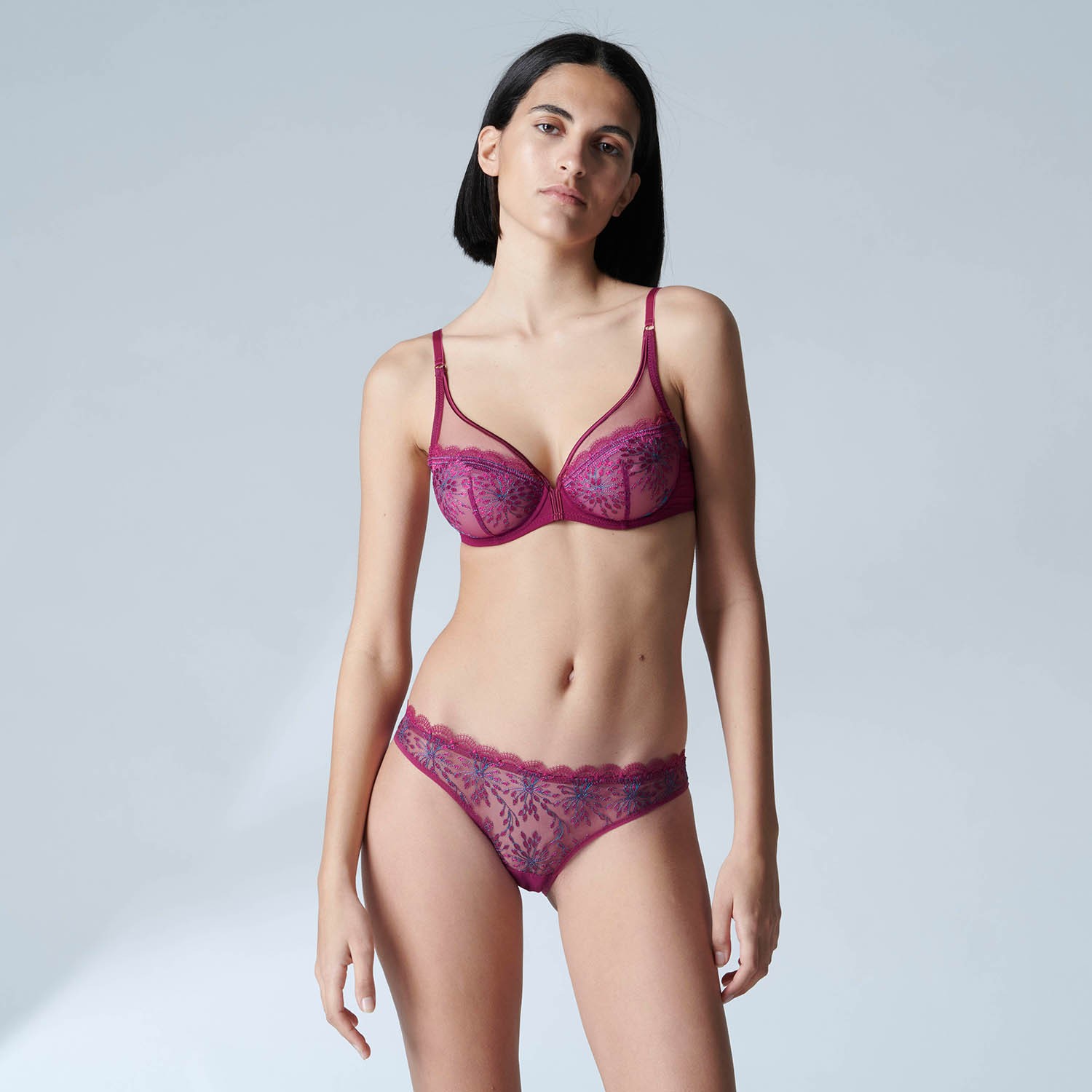 Simone Pérèle  Aimee Underwire Plunge - Midnight