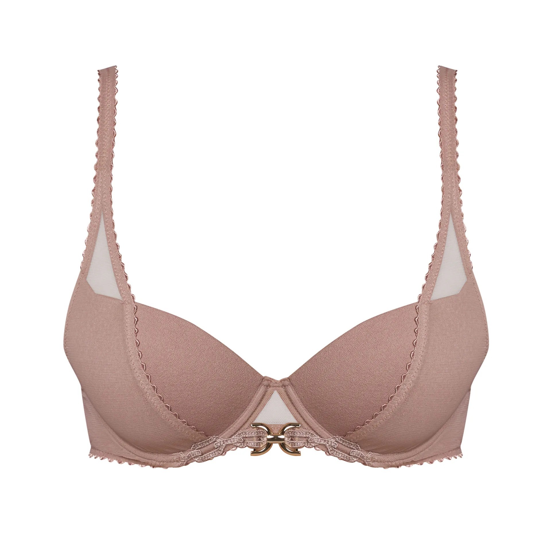 Andres Sarda Switzer Padded Underwire Plunge Bra - Lingerie Underworld