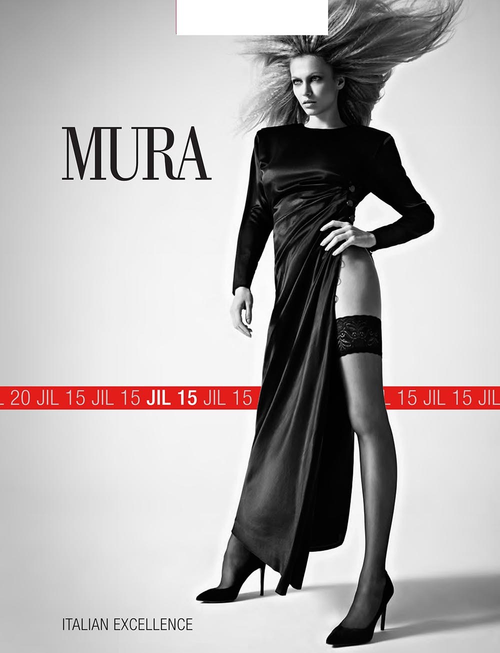Mura Jil 15 Denier Sheer Stay-Up