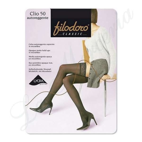 Filodoro Clio 50 Denier Opaque Stay-Up - Lingerie Underworld