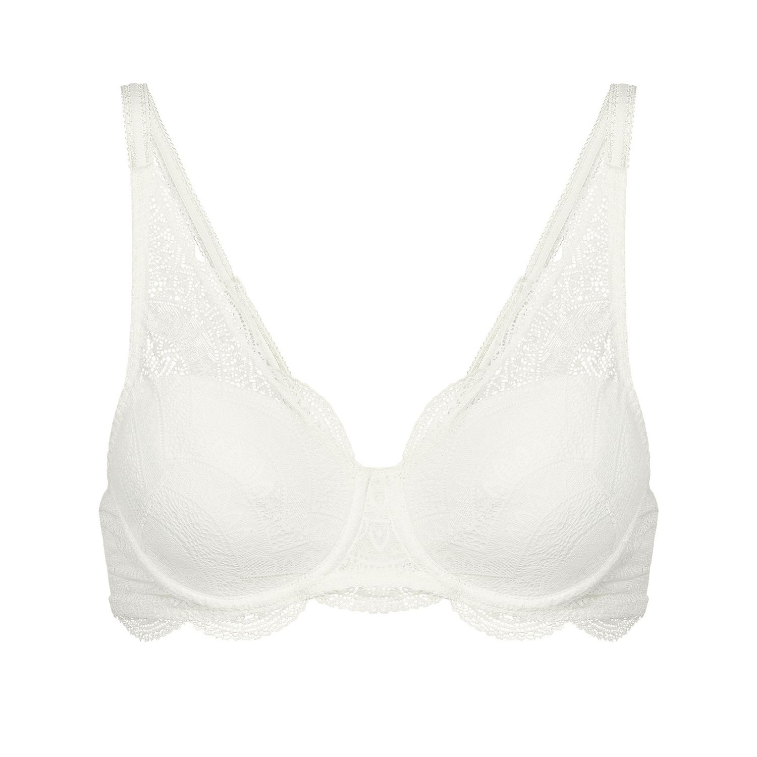 Simone Pérèle Karma T-Shirt Padded Spacer with Triangle Lace