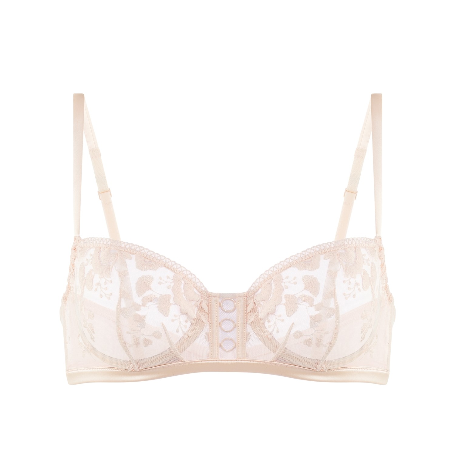 Womens Simone Perele white Lace Half-Cup Bra | Harrods # {CountryCode}