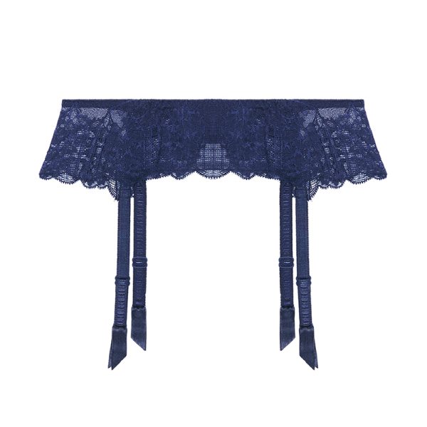 Navy blue on sale garter belt