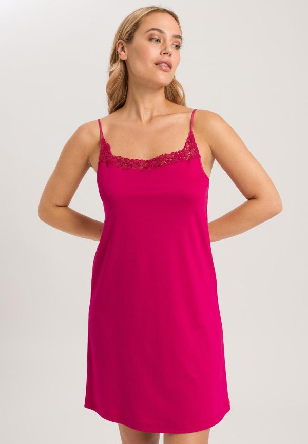 Hanro Michelle Robe Bretelles Spaghetti 100% Coton