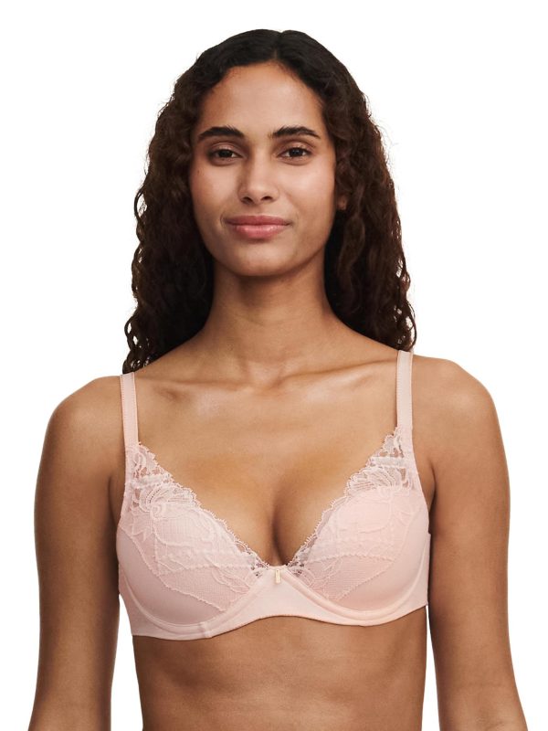 Chantelle Orangerie Dream Underwire Padded Plunge Bra
