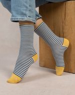 chaussettes-coton-rayures